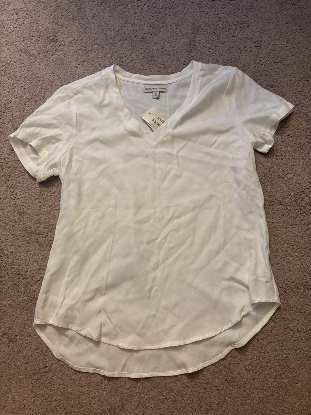 NWT V-Neck Short-Sleeve Women's Top